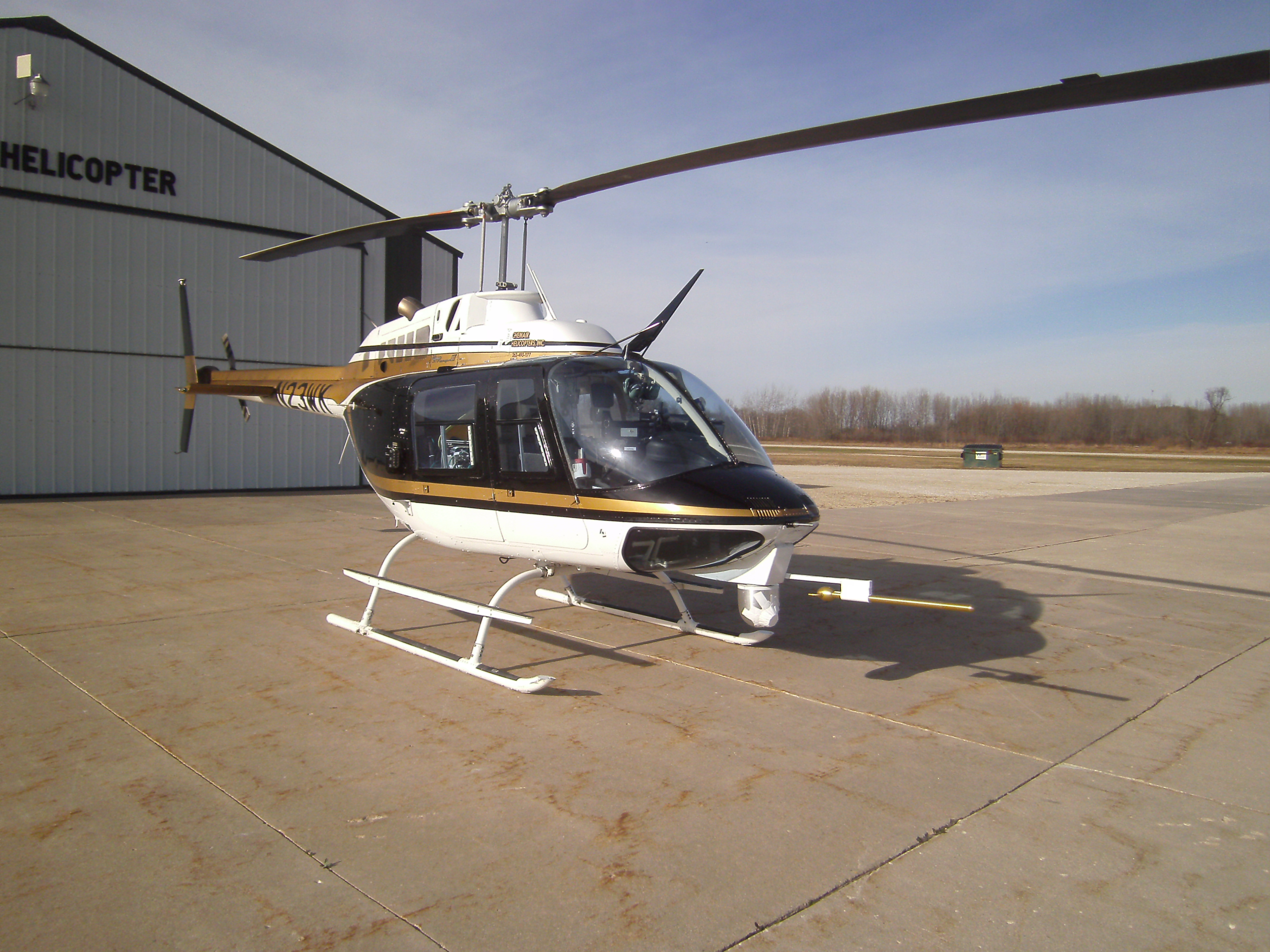 Our Aircraft | Chemair Helicopters | Bell 206B3 Jet Ranger, 206L4